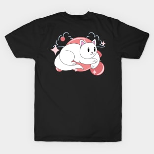 Sparkling White Cat T-Shirt